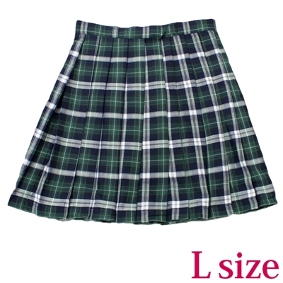 �|�P�b�g�t���̃`�F�b�N���v���[�c�X�J�[�g�P�i�@�΁~���@�k�T�C�Y