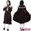 市立中学校のセーラー服(冬服) M