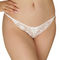 フェリカ&レース生地Gストリング ホワイト