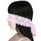 ストレッチ総レースアイマスク ピンク