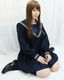 元女子高のセーラー服(冬服) M