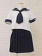私立女子学園のセーラー服(夏服) M