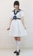 お嬢様学園高校のセーラー服(夏服) M