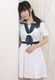 お嬢様学園高校のセーラー服(夏服) M