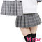 超ミニチェックスカート単品 M