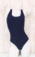パッド付きの本物スクール水着 紺 XL
