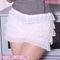 ペチコートパンツ ホワイト L